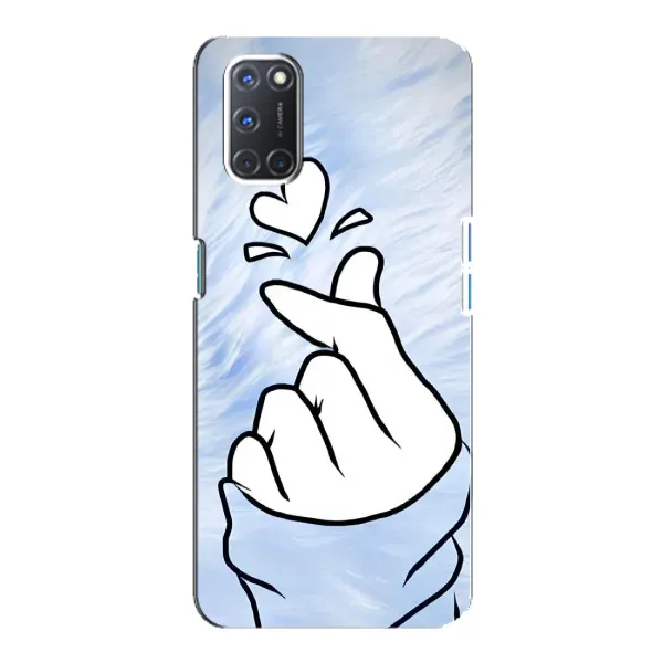 Чехол с рисунком «Сердечка знак» для OPPO A92 Чехол с рисунком «Сердечка знак» для OPPO A92