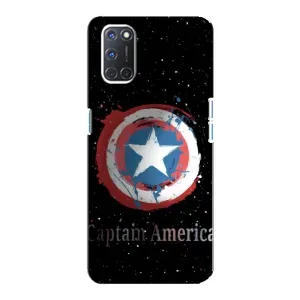 Чохол с Щітом Капітана Америки на Oppo A92 (Щит Капітана)