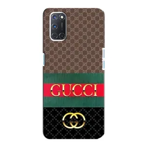 Чехлы Бренд GUCCI для Oppo A92 (Стиль GUCCI)