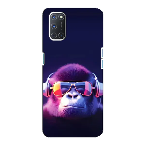 Чехол с рисунком «Стильная обезьяна» для OPPO A92 Чехол с рисунком «Стильная обезьяна» для OPPO A92