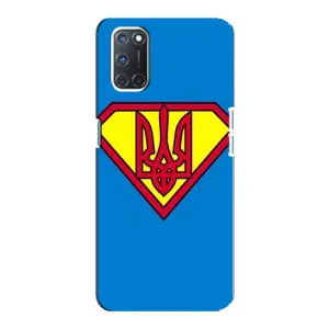 Чехол с картинкой (Патриотический ГЕРБ) на Oppo A92 (Super - Герб)