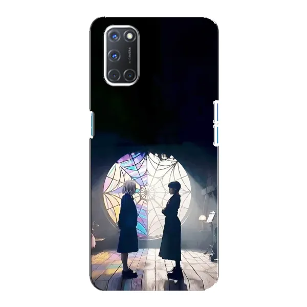Чехол с рисунком «Уэнсдей и Энди» для OPPO A92 Чехол с рисунком «Уэнсдей и Энди» для OPPO A92
