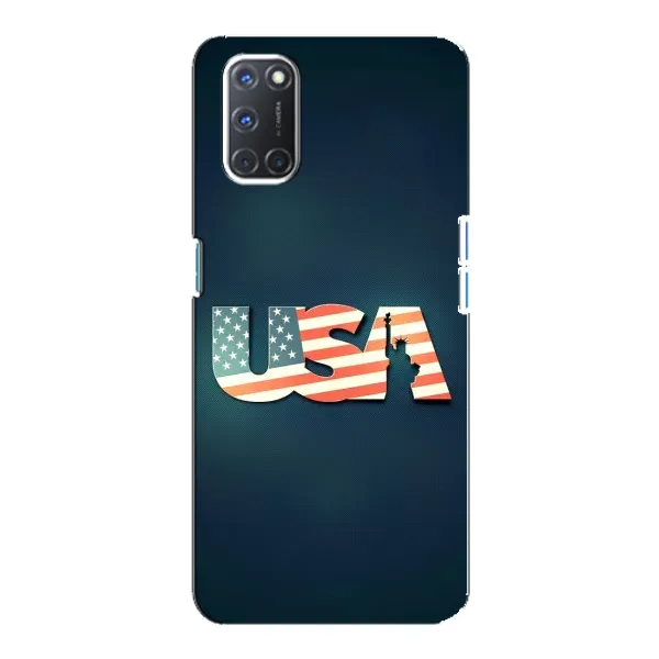 Чехол с рисунком «USA» для OPPO A92