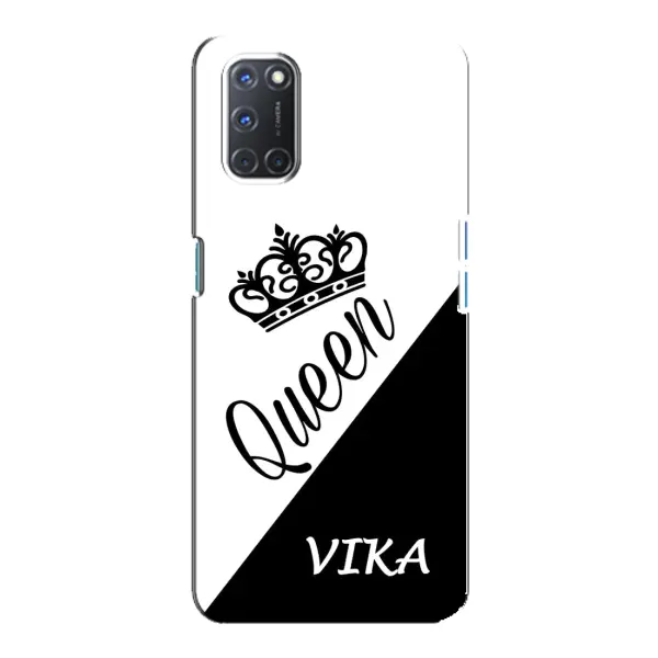 Чехол с рисунком «VIKA» для OPPO A92