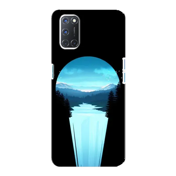Чохол з малюнком «Синій Водоспад» для OPPO A92 Чохол з малюнком «Синій Водоспад» для OPPO A92