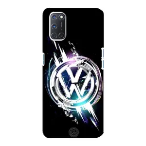 Чехол "Фольксваген" для Oppo A92 (Volkswagen на черном)