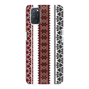 Силиконовый Чехол на Oppo A92 с картинкой Вышиванки (Вышиваночки)