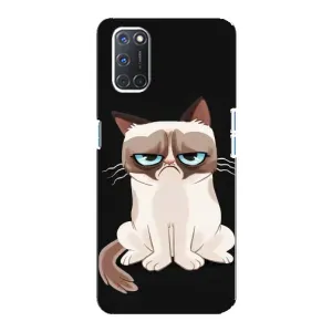 Чохол на тематику: Коти для OPPO A92 (Погляд кота)