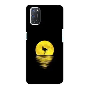 Літній Чохол на Oppo A92 (Жовтий Захід сонця)