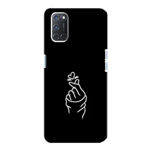 Чохол (Знак сердечка) для Oppo A92 (Знак Сердечка)