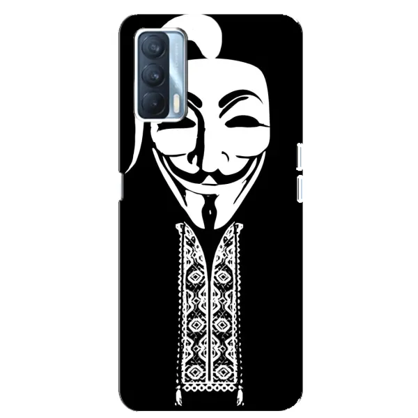 Чехол с рисунком «Анонимус» для OPPO A92s