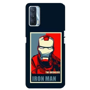 Чехол Супергерой Железный человек на Oppo A92s (Art Iron man)