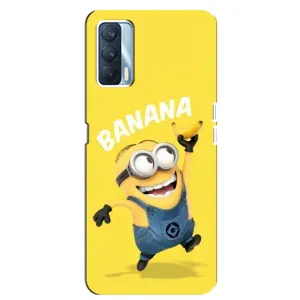 Мультяшний принт на Чохол для Оппо А92с (Banana)