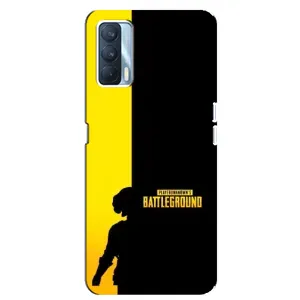 Чехол (TPU) с картинкой "Лого Пабг" на Оппо А92с (Battlegrounds)