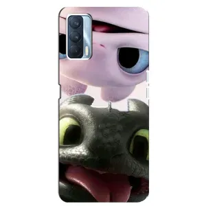 Чехол дракон Беззубик для Oppo A92s (Беззубик и Дневная Злость)