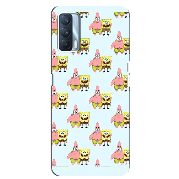 Чехол с рисунком «Боб и Патрик» для OPPO A92s