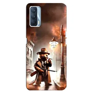 Чехол с мемами тралалело тралала для Oppo A92s (Бобрито бандито)