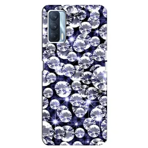 Чохол (Дорого-богато) на Oppo A92s (Діаманти)