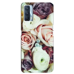Чехлы с принтом Розочки для Oppo A92s (Букет РОЗ)