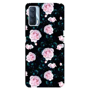 Чехлы с принтом Розочки для Oppo A92s (Чайные розы)