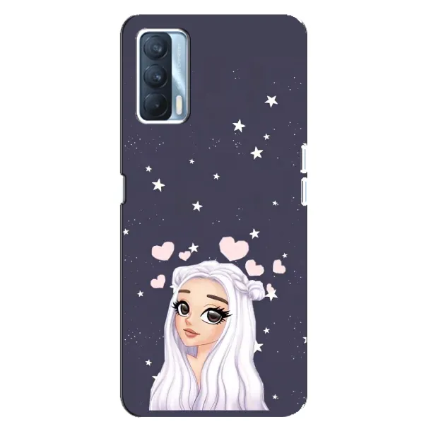 Чохол з малюнком «Дівчина та серця» для OPPO A92s Чохол з малюнком «Дівчина та серця» для OPPO A92s