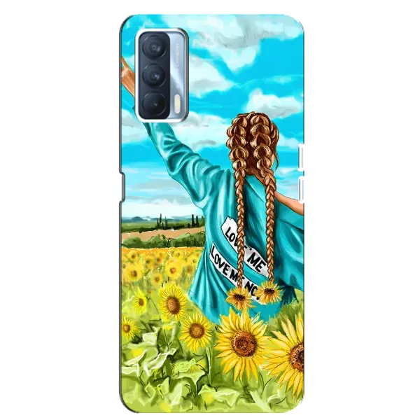 Чохол з малюнком «Дівчина на полі» для OPPO A92s Чохол з малюнком «Дівчина на полі» для OPPO A92s