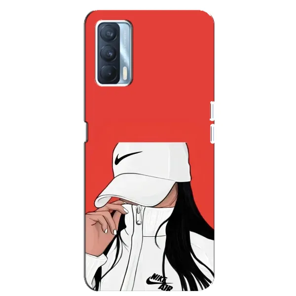 Чехол с рисунком «Девушка Nike» для OPPO A92s Чехол с рисунком «Девушка Nike» для OPPO A92s