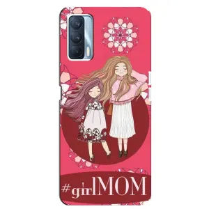 Чехлы для МАМЫ на Oppo A92s (Дочь и мама)
