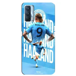 Чохли з принтом на Oppo A92s Футболіст (Erling Haaland)