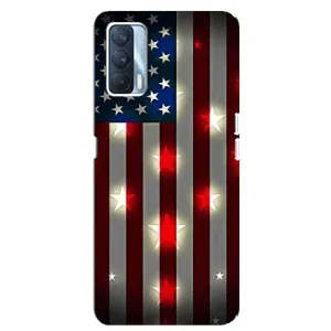Чохол Прапор USA для Oppo A92s (Прапор США 2)