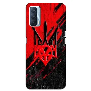 Чехол Укр Символика для Oppo A92s (Герб Украины)