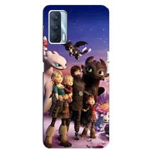 Чехол дракон Беззубик для Oppo A92s (Герои дракона)