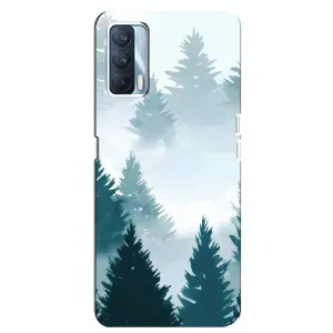 Літній Чохол на Oppo A92s (Гірський Ліс)