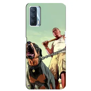 Чехол с рисунком «GTA» для OPPO A92s