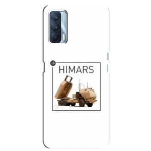 Чехлы на военную тематику для Oppo A92s (HIMARS)
