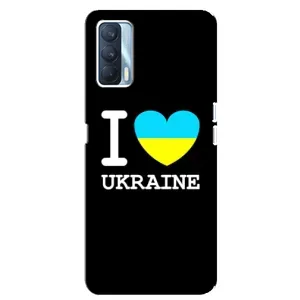 Чехол с Украинской символикой на Оппо А92с (I Love Ukraine)