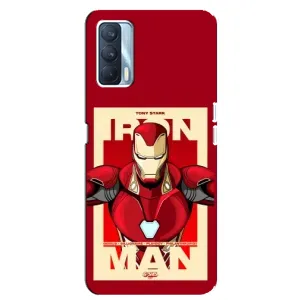 Чехол Супергерой Железный человек на Oppo A92s (Iron man)