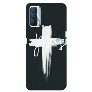 Чехлы для Оппо А92с (Крест Иисуса) (Jesus)