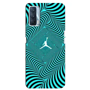 Силиконовый Чехол Nike Air Jordan на Оппо А92с (Jordan)