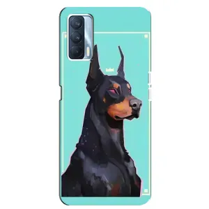 Чехол ДОБЕРМАН для Oppo A92s (Король доберман)