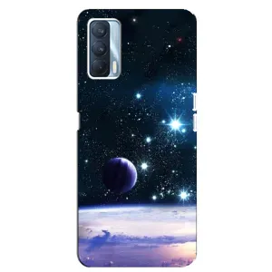 Чохол (ТПУ) з планетами на Oppo A92s (Космічний вид)