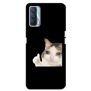 Чехол с рисунком «Кот в слезах» для OPPO A92s