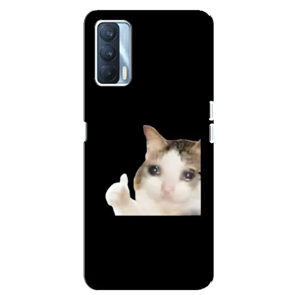 Чехол с рисунком «Кот в слезах» для OPPO A92s Чехол с рисунком «Кот в слезах» для OPPO A92s