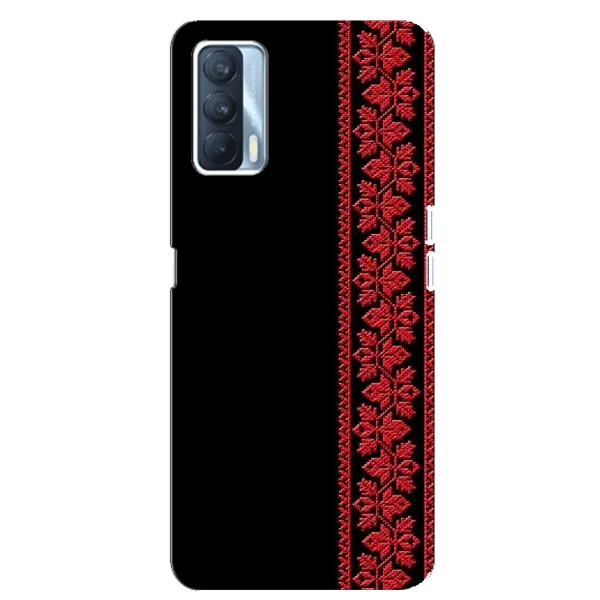 Чехол с рисунком «Красная Вышиванка» для OPPO A92s Чехол с рисунком «Красная Вышиванка» для OPPO A92s