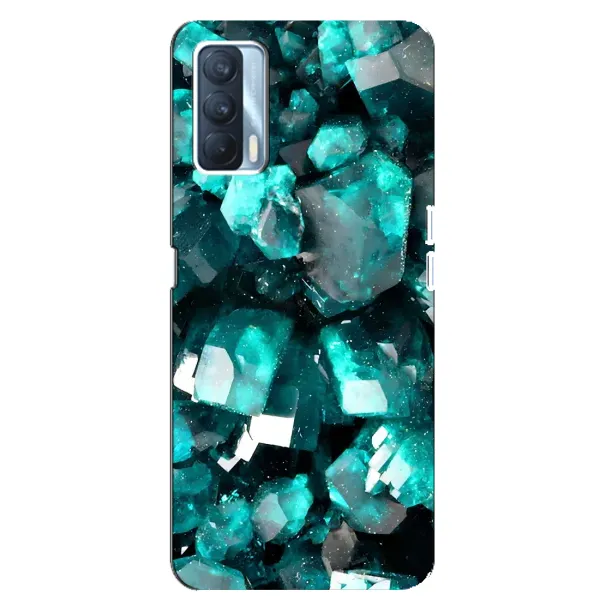 Чехол с рисунком «Кристалы» для OPPO A92s