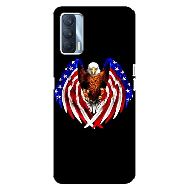 Чехол с рисунком «Крылья США» для OPPO A92s