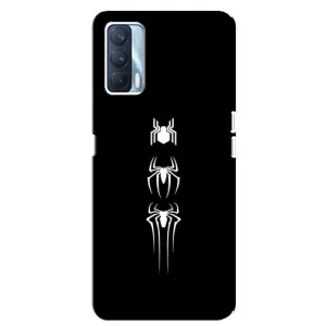 Чехол Супергерой Человека Паука на Oppo A92s (Лого паука)