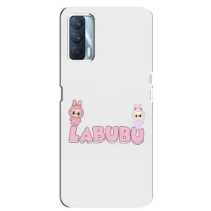 Чохол з принтом Лабубу для Oppo A92s (Логотип Лабубу)