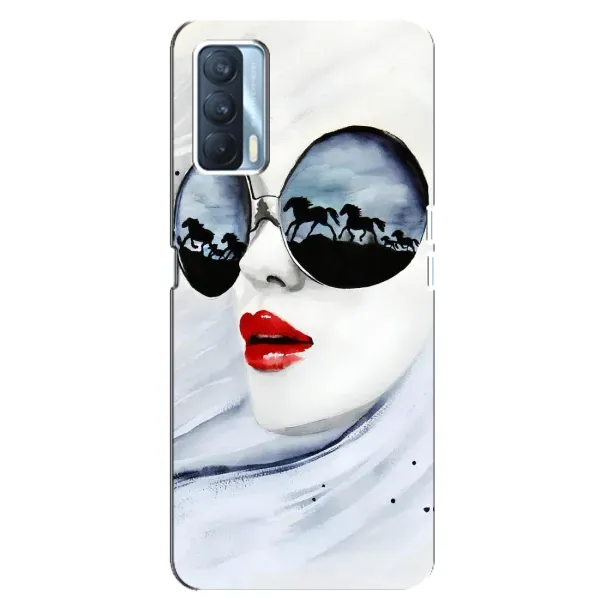 Чехол с рисунком «Любительница коней» для OPPO A92s Чехол с рисунком «Любительница коней» для OPPO A92s