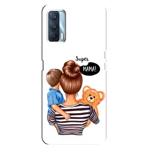 Чехлы для МАМЫ на Oppo A92s (Мама и сын)